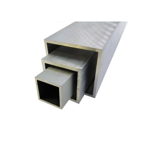 Hliníková čtvercová trubka 20x20x2-100x100x4mm AlMgSi0,5 čtvercová trubka 0,2-2 metry Evek GmbH - 1