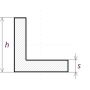 Hliníkové úhlové rovnoramenné profily L 25x25x4mm-50x50x5mm Alu 0,25-2 Met