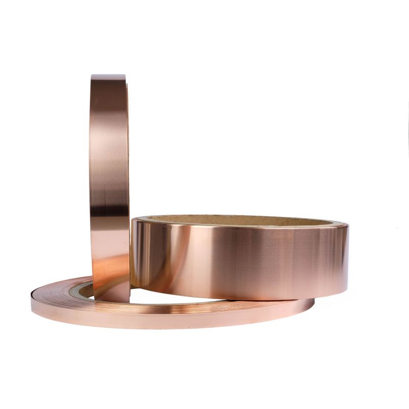 Měděná páska 0,05-0,4 mm šířka 20 mm-200 mm páska měděný plech 0,1 metru až 100 metrů Evek GmbH - 1