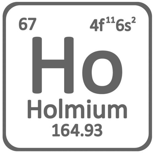 Holmium 99,9% prvek Ho 67 čistý 99.99 Vzácné kovy 1gr-5kg