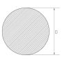 Tyč z nerezové oceli 2mm-20mm 1.4571 UNS S31635 Kulatá tyč Pevný materiál