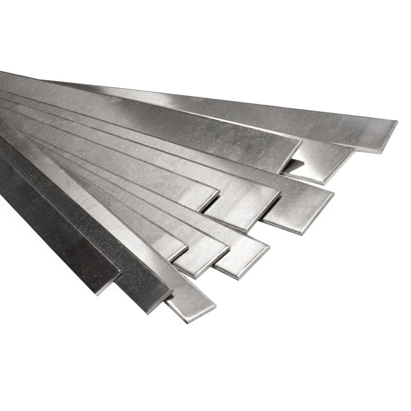 Ploché tyče z hliníkového plechu 30x2mm-90x6mm řezané na míru