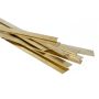 Ploché tyče z mosazného plechu 30x2mm-90x6mm řezané na míru