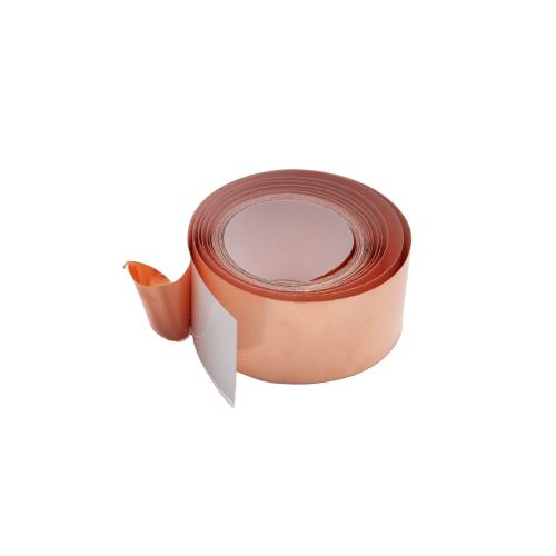 Lepicí páska měděná 0,025x5 mm - 0,07x50 mm Samolepicí stínicí páska proti hřebíkům 1-25 metrů