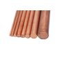 Měděná tyč Ø2-50mm Cu-ETP Měděná kulatá tyč CW004A (Cu-ETP - 2.0065) Kulatý materiál do 2 metrů