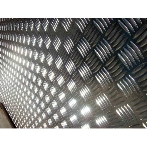 Hliníkový žebrový plech 1,5/2 mm - 5/6,5 mm hliníkový volitelný hliníkový žebrový plech kvintet řezání tenkých plechů