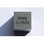 Molybden Mo kovová kostka 10x10mm leštěná kostka čistoty 99,95%