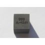 Uhlík C kovová kostka 10x10mm leštěná kostka čistoty 99,9%