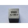 Kovová kostka leštěná 10x10mm čistota kostka