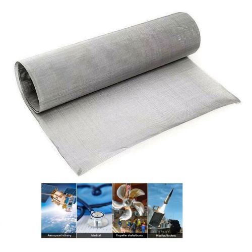 Síť z nerezové oceli 300-400Mesh Drátěné pletivo 1.4404 V4A 316 L X2CrNiMo17-12-2