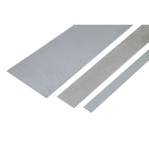 Plochá pozinkovaná ocelová tyč 0,5x20mm-6x90mm plechové pásy řezané na míru pásy